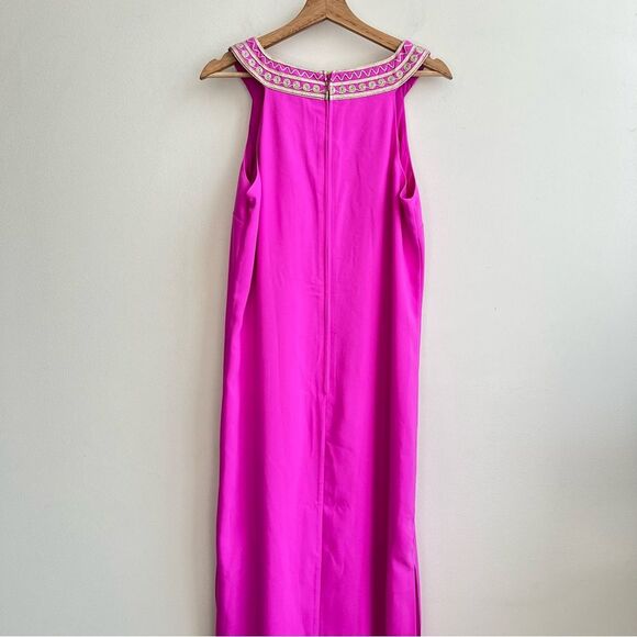 Lilly Pulitzer Sandrah Embroidered Maxi Womens size 10 - Picture 6 of 11